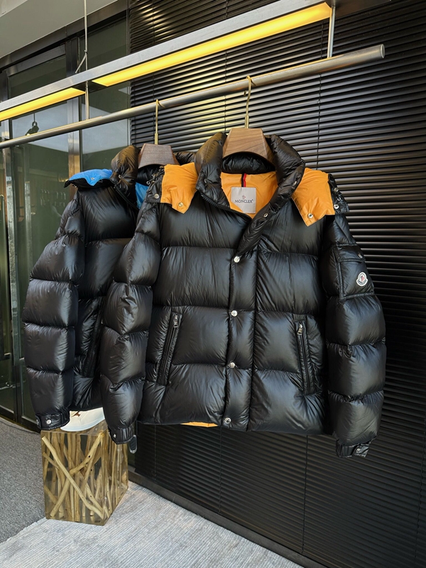 ハイクオリティダウンジャケット側面デザイン